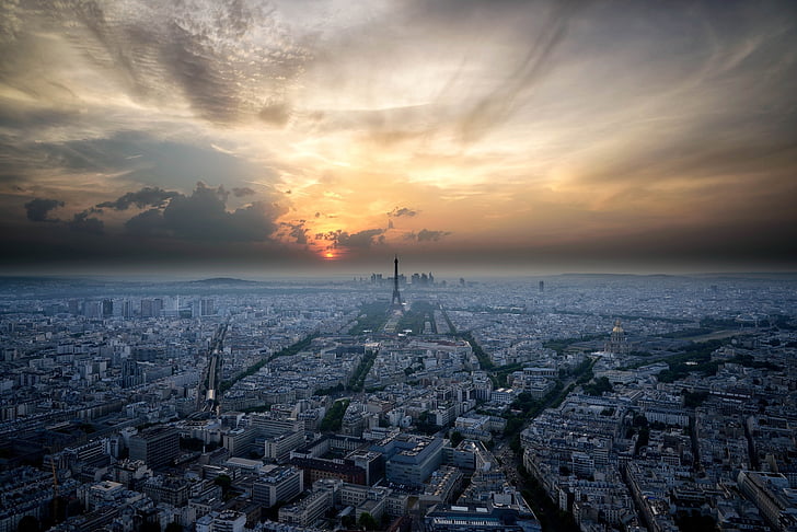 skyline photo of Paris France
