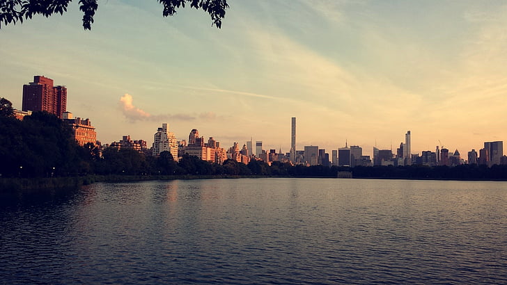 new york city daytime background
