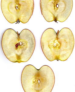 five apple fruits