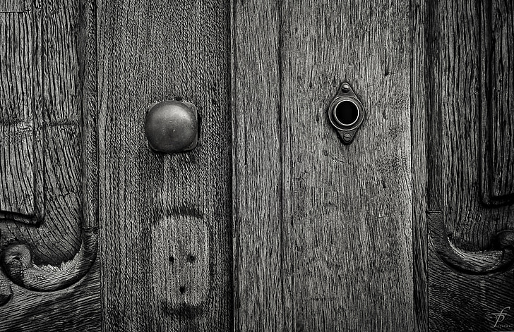 door, keyhole, design, lock, key, doorway