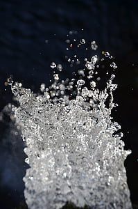 shallow focus photography of splat water