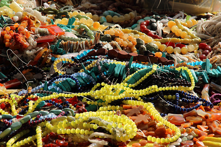 assorted misbaha prayer beads