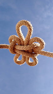 focus photography of pretzel rope