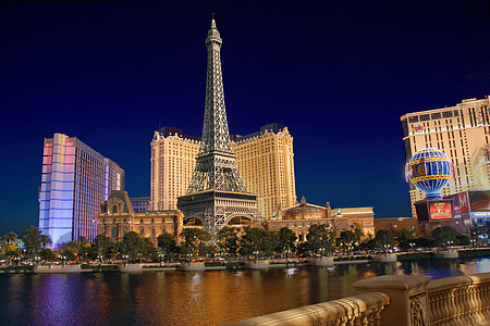 Eiffel tower in Las Vegas Nevada outdoor decor
