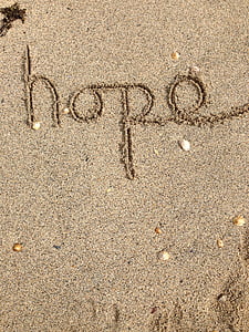 hope sand text