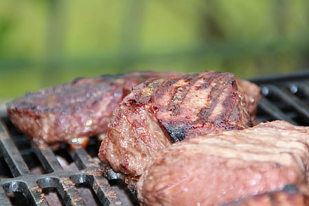 close up photo of grilled meat