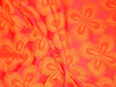 painting of pink, orange, and beige flowers