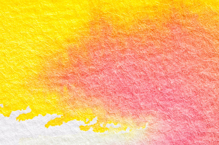 yellow and red abstract