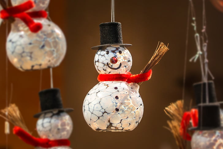 snowman hanging decors