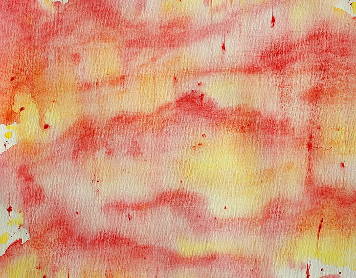 red and white abstract painting