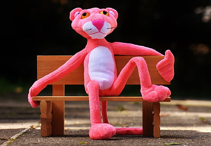 Pink Panther plush toy