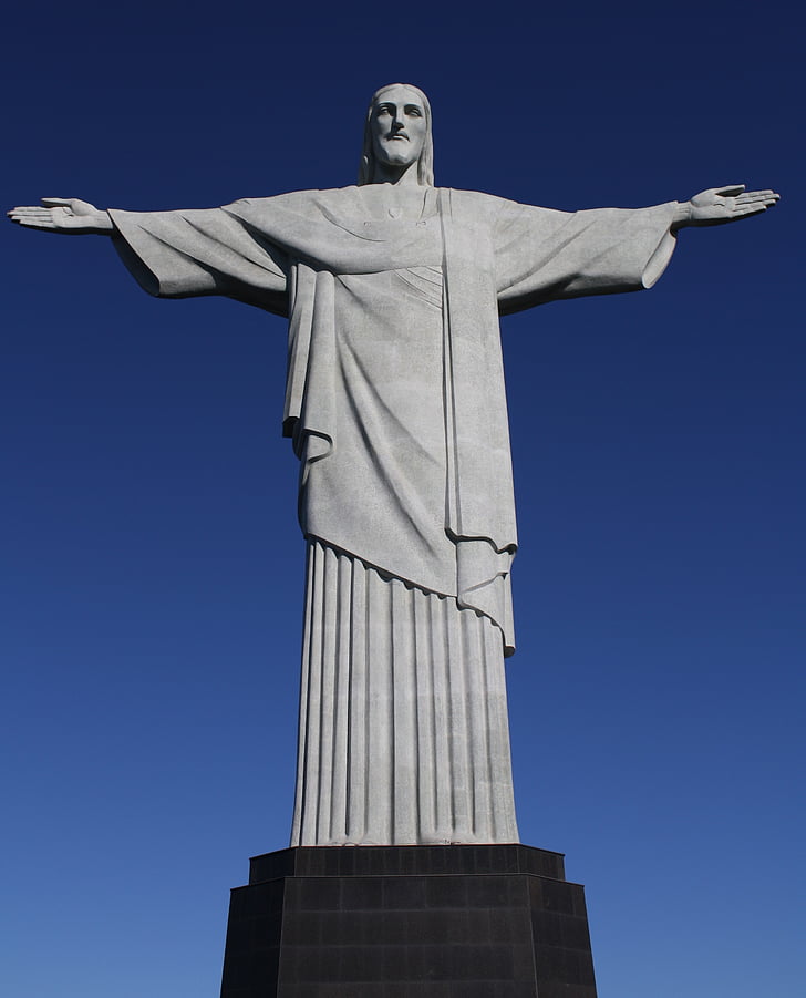 Royalty-Free photo: Christ The Redeemer, Rio De Janeiro Brazil | PickPik