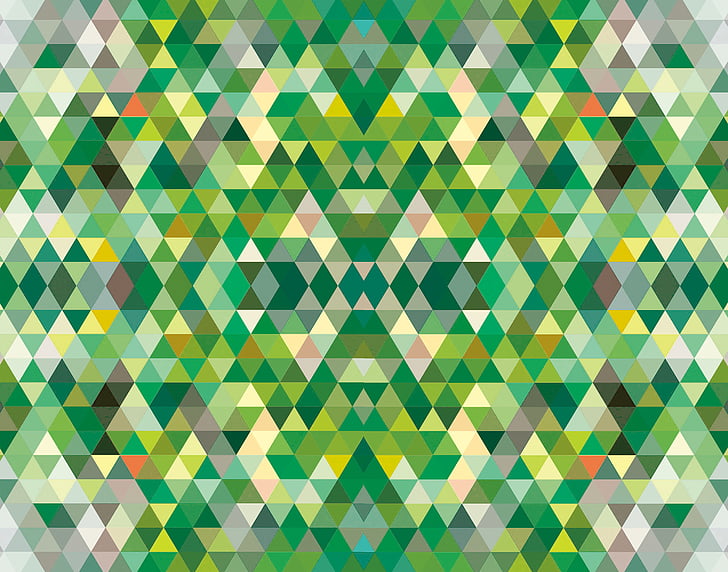 green, white, and black optical illusion wallpaper