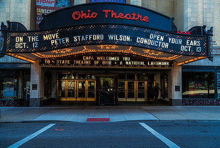 Ohio Theatre during daytime