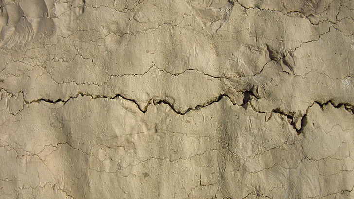 gap, crack, lime, erosion, limestone, jagged