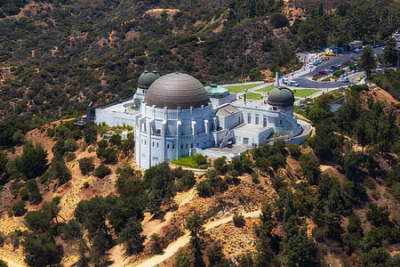 aerial view photography of dome building