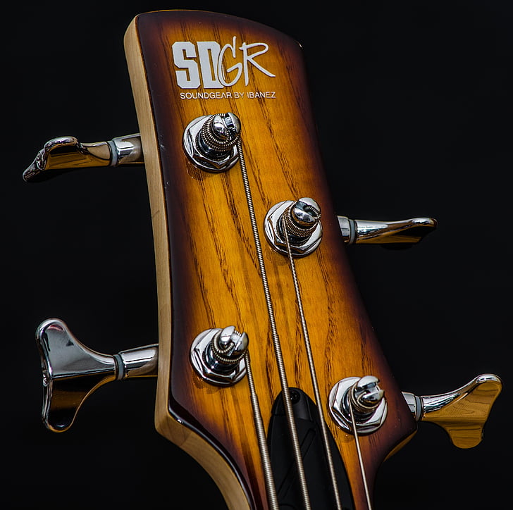 brown SD GR guitar headstock
