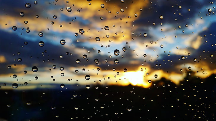 water drops photo