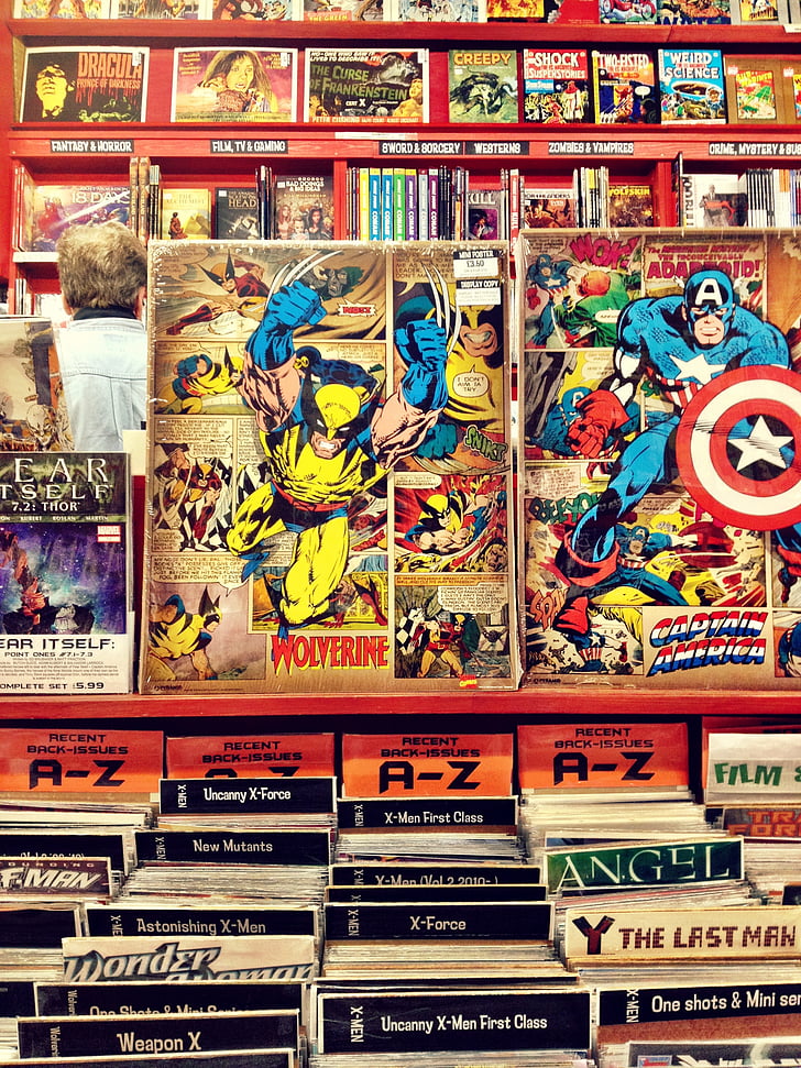 Marvel comic book collections