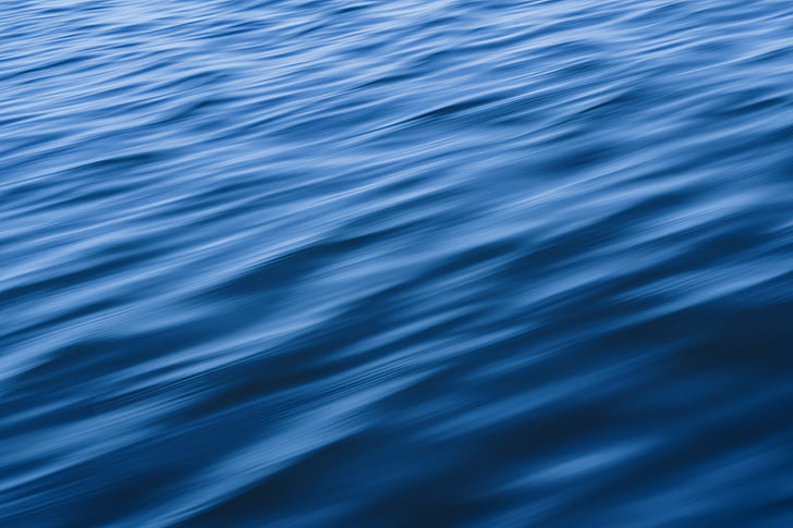 blue water illustration