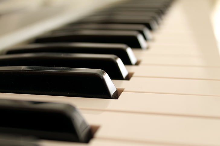 depth of field photography of keyboard