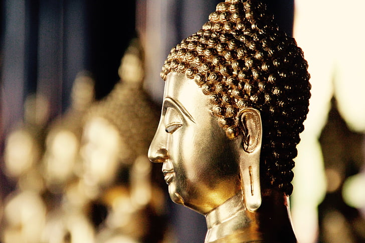 gold Mudra Buddha
