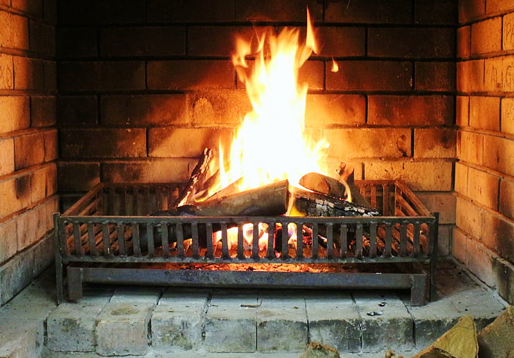 photo of fireplace