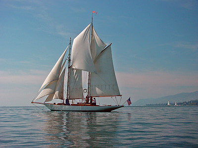 sailing boat on body of water during daytime