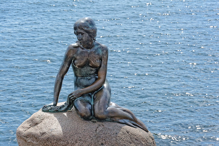 The Little Mermaid, Copenhagen, Denmark photo during day