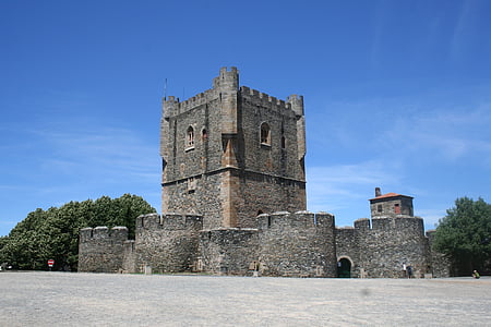 black and brown castle at daytime