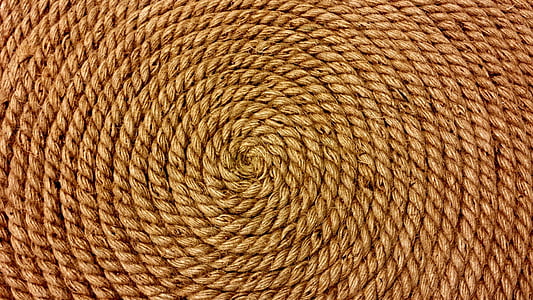 closeup photo of brown rope