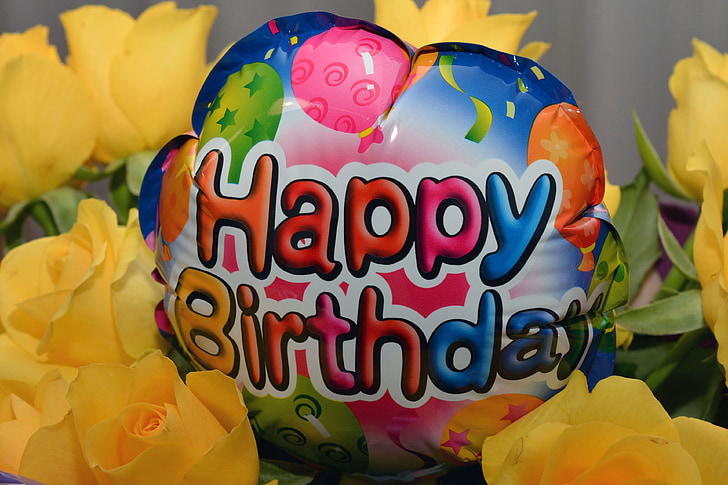 Happy Birthday-printed balloon
