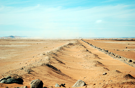 landscape of desert