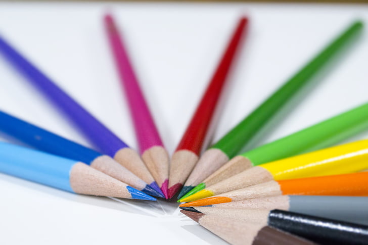 multicolored coloring pen lot