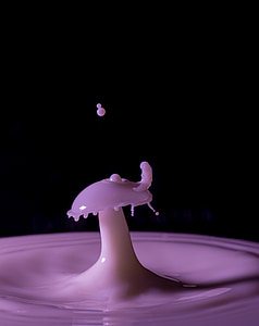 photo of purple liquid