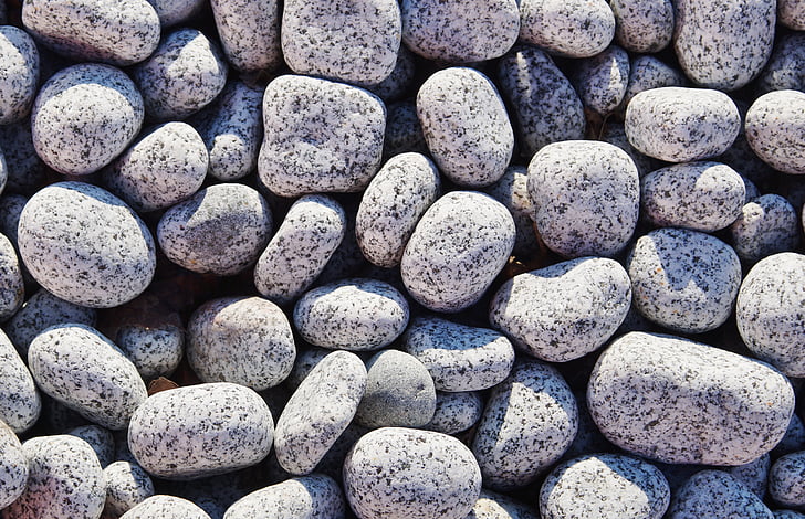 bundle of gray stones
