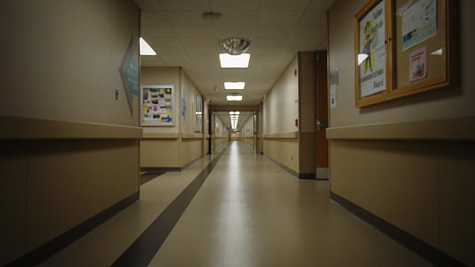 photograph of hallway