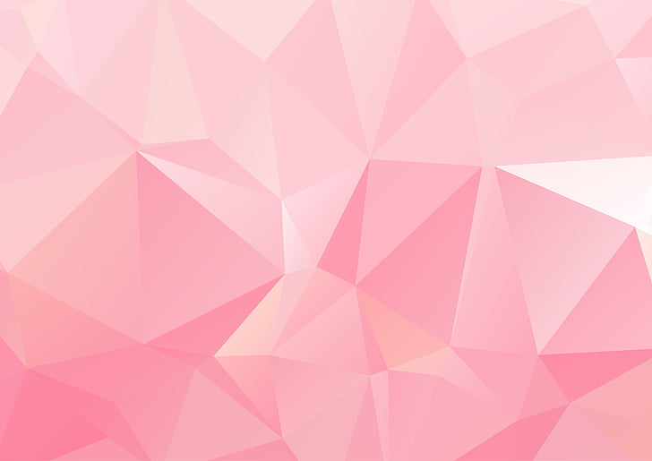 Royalty-Free photo: Pink diamond illusion print | PickPik