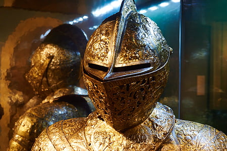 gold knight armor