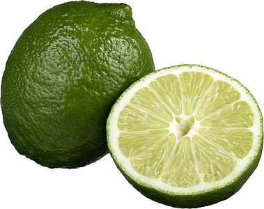 two green lemons