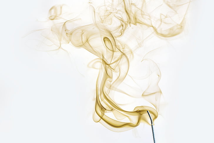 timelapse photography of incense smoke graphic wallpaper