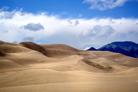 brown desert at daytime
