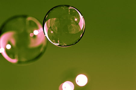 bubbles macro photography