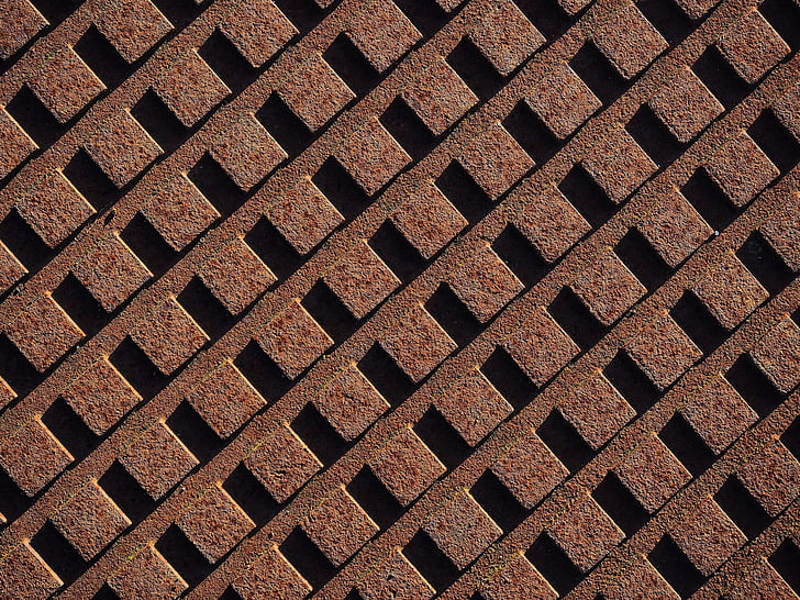 brown brick digital wallpaper