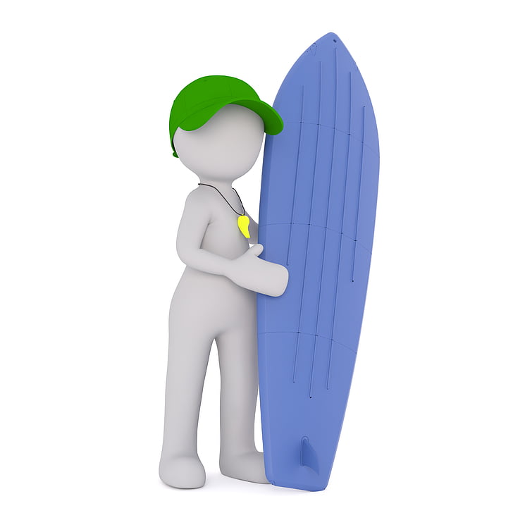 person holding surfboard animated photo