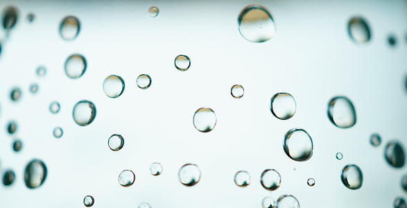 bubbles, clear, dew, droplets, drops, drops of water