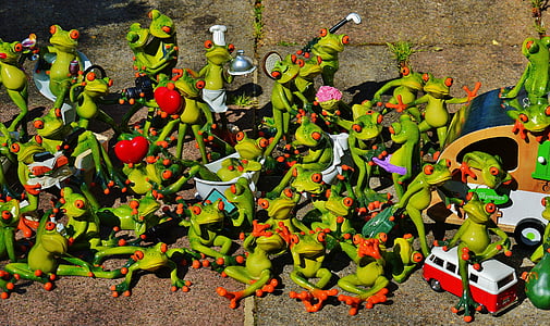 Kermit the frog figurine lot
