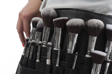photo of makeup brush set