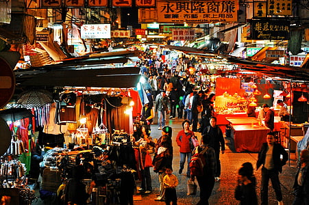 Chinese night market
