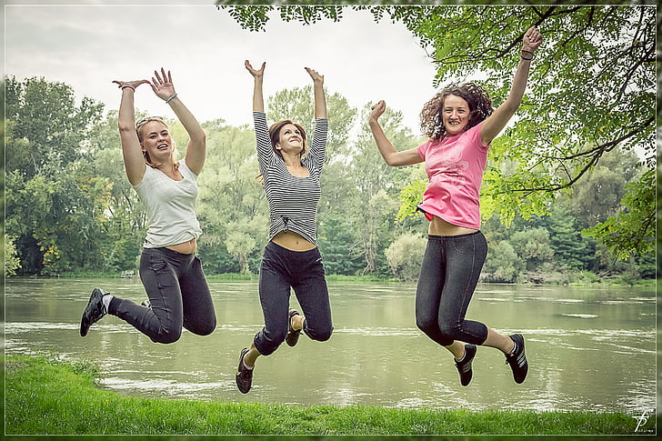 royalty-free-photo-three-woman-jumping-near-river-pickpik